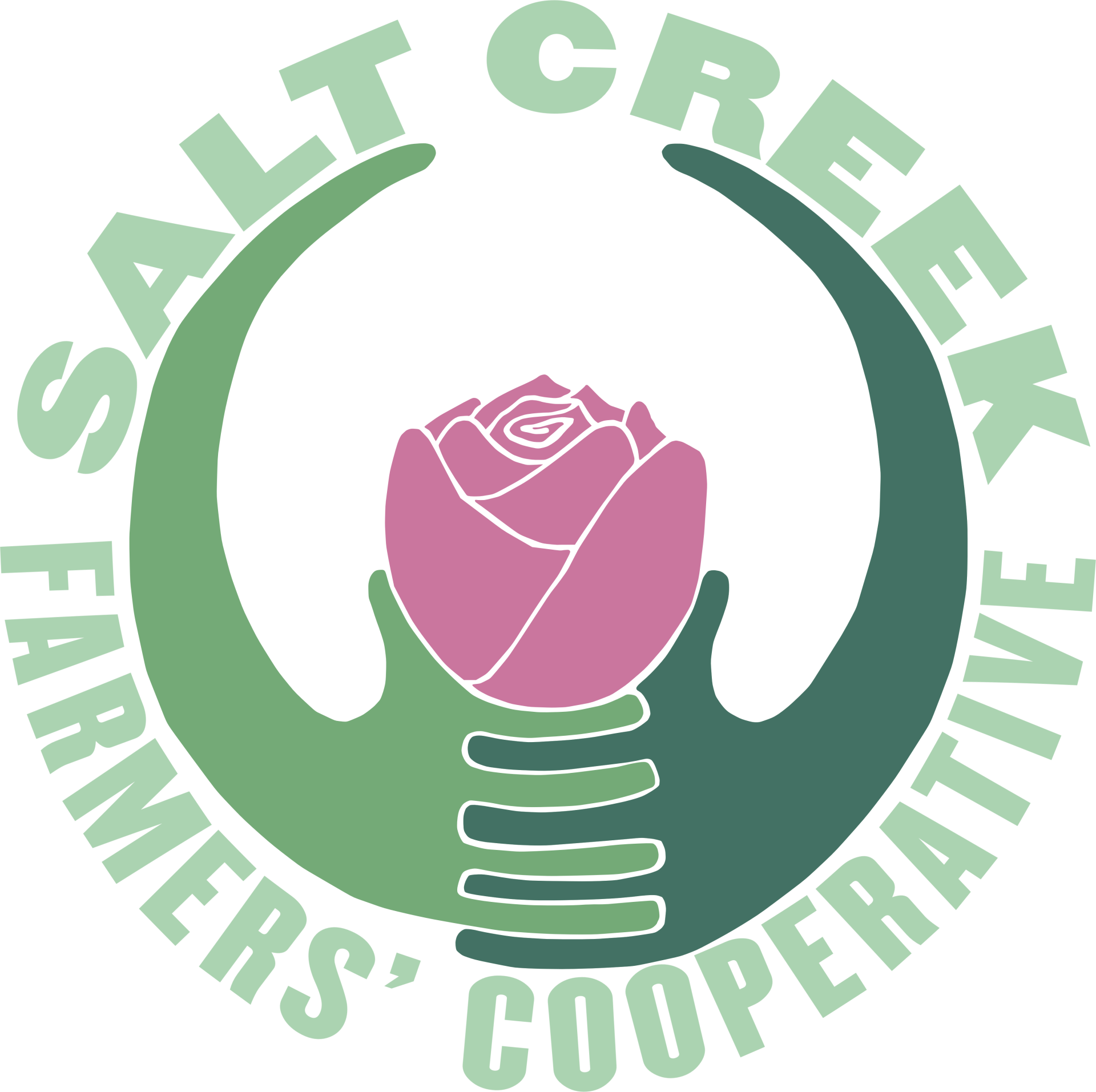 Salt Creek Farmers' Cooperative Logo
