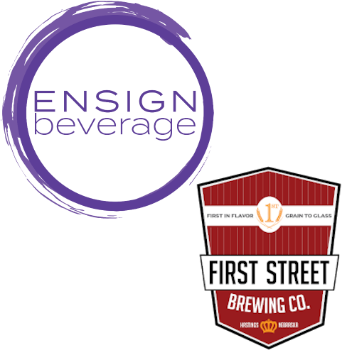 Ensign Beverage & First Street Brewing Co. Logo
