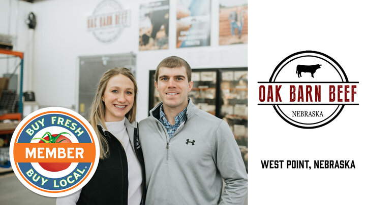 Hannah and Eric Kiltz of Oak Barn Beef