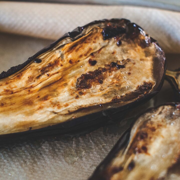 roasted eggplant