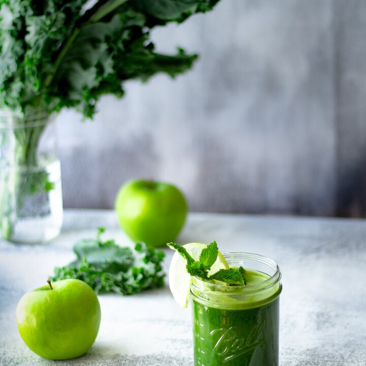 Green Smoothie with Kale