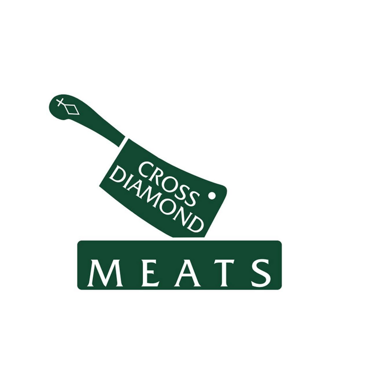 Cross Diamond Meats Logo.